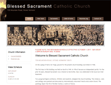 Tablet Screenshot of catholicchurch-stowe.net